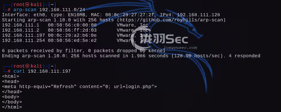 vulnhub靶机hackme-泷羽Sec