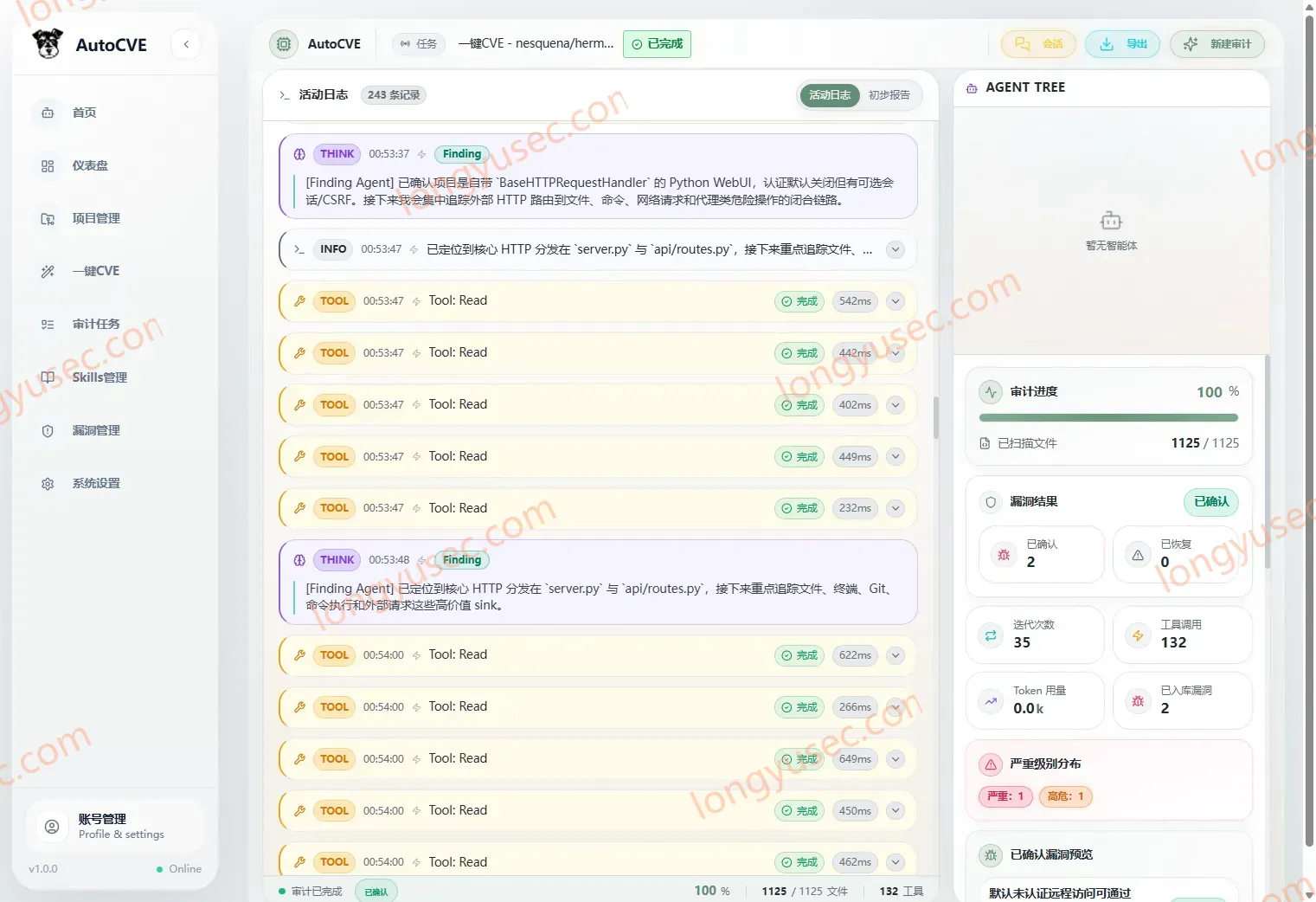 审计过程可视化
